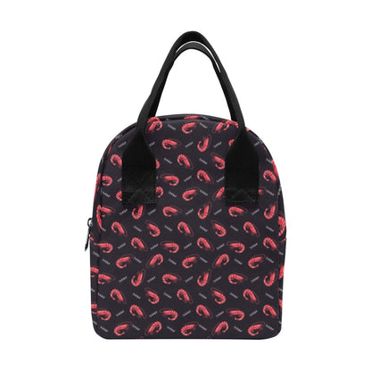 Shrimp Print Design LKS302 Insulated Lunch Bag