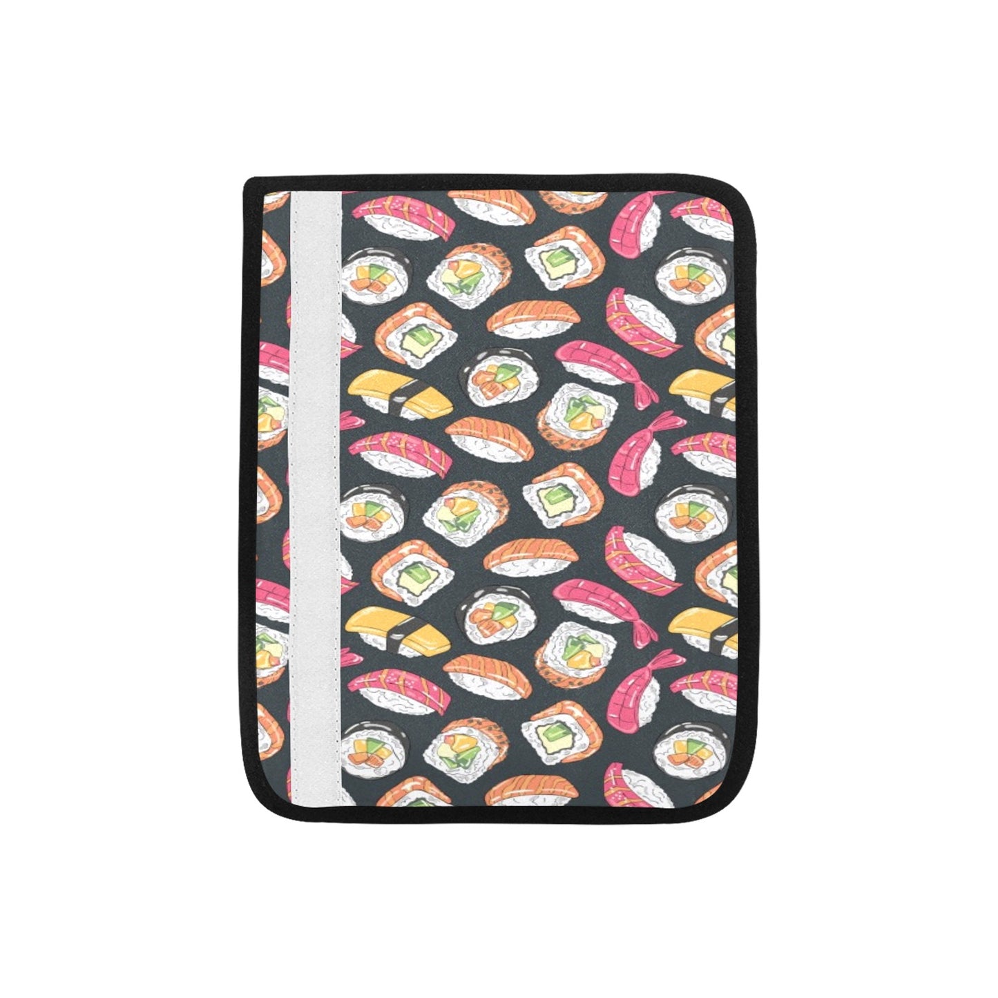 Sushi Print Design LKS306 Car Seat Belt Cover