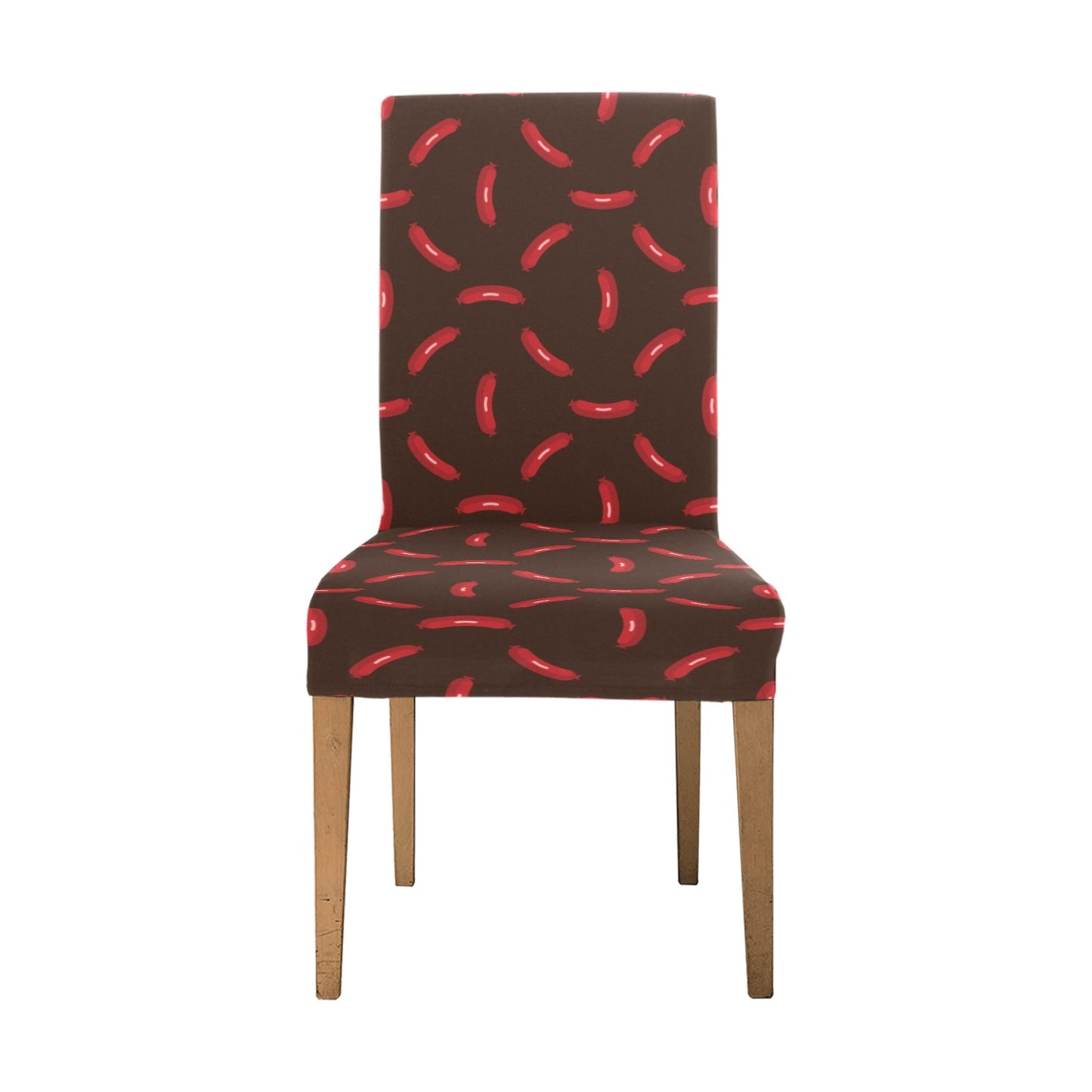 Sausage Print Design LKS302 Dining Chair Slipcover