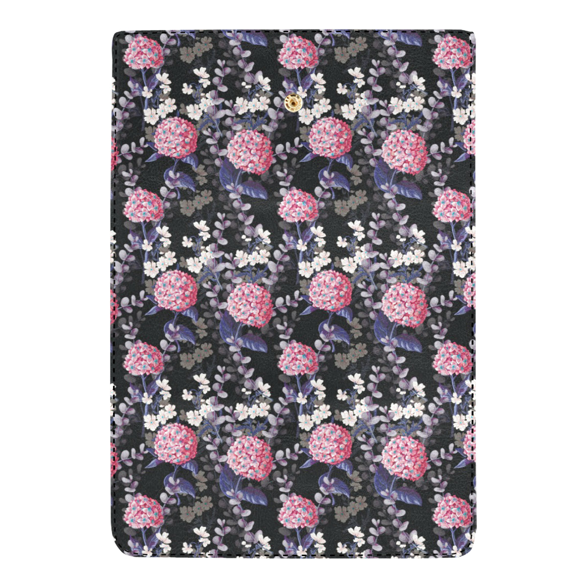 Hydrangea Pattern Print Design HD04 Women's Trifold Wallet