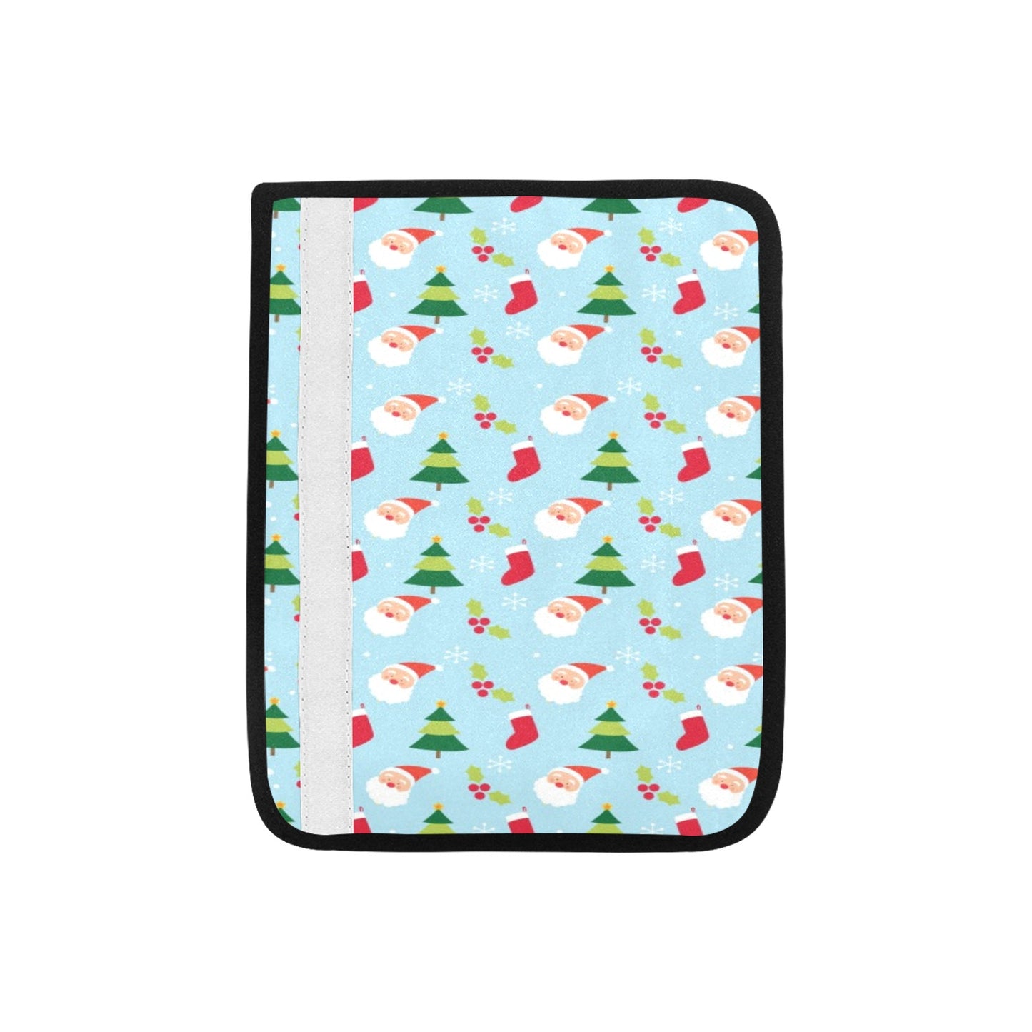 Santa Themed Print Design LKS301 Car Seat Belt Cover
