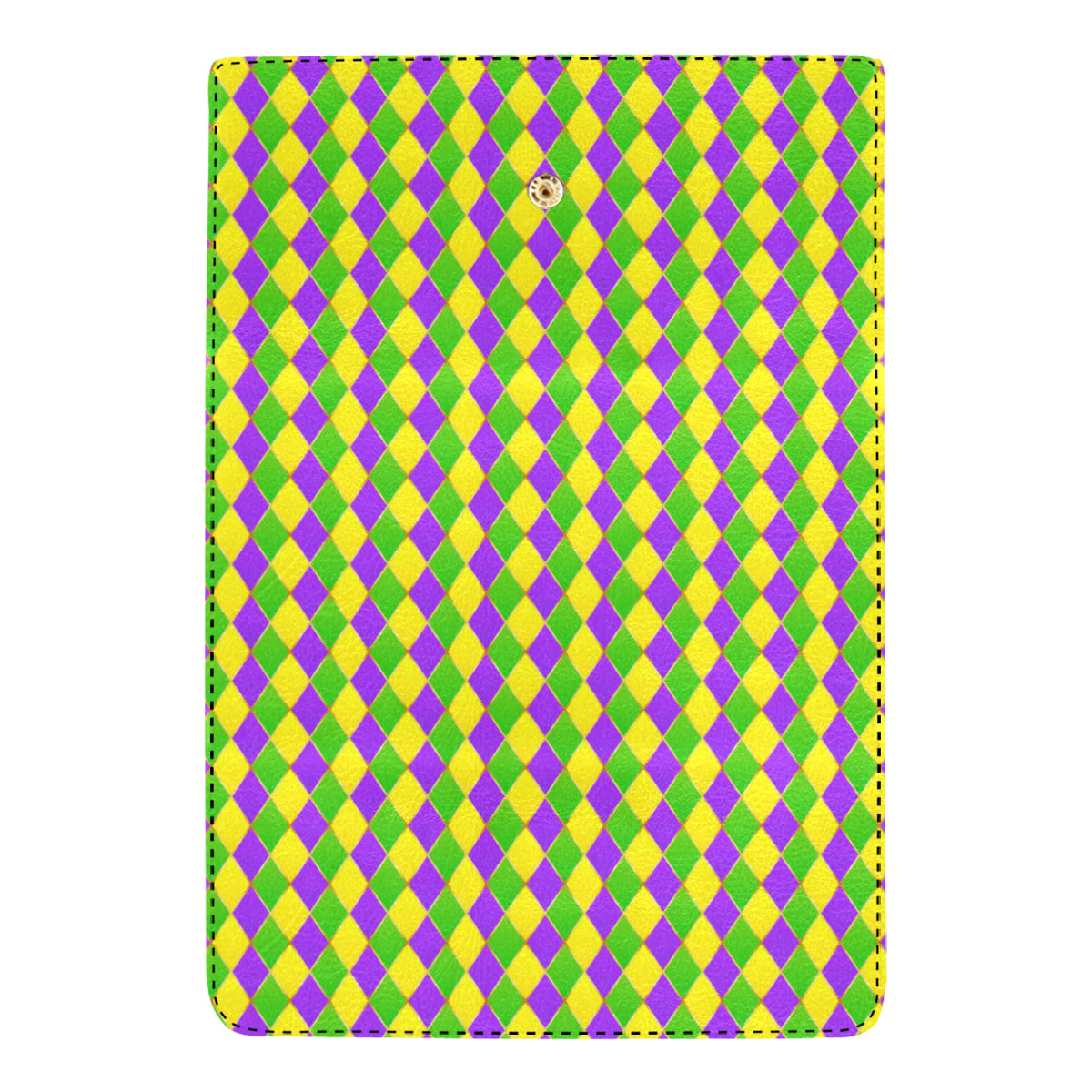 Mardi Gras Pattern Print Design 01 Women's Trifold Wallet