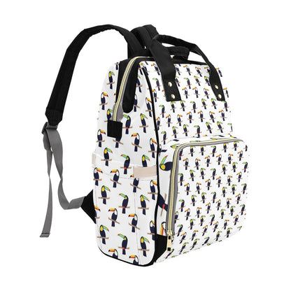 Toucan Print Design LKS305 Diaper Bag Backpack