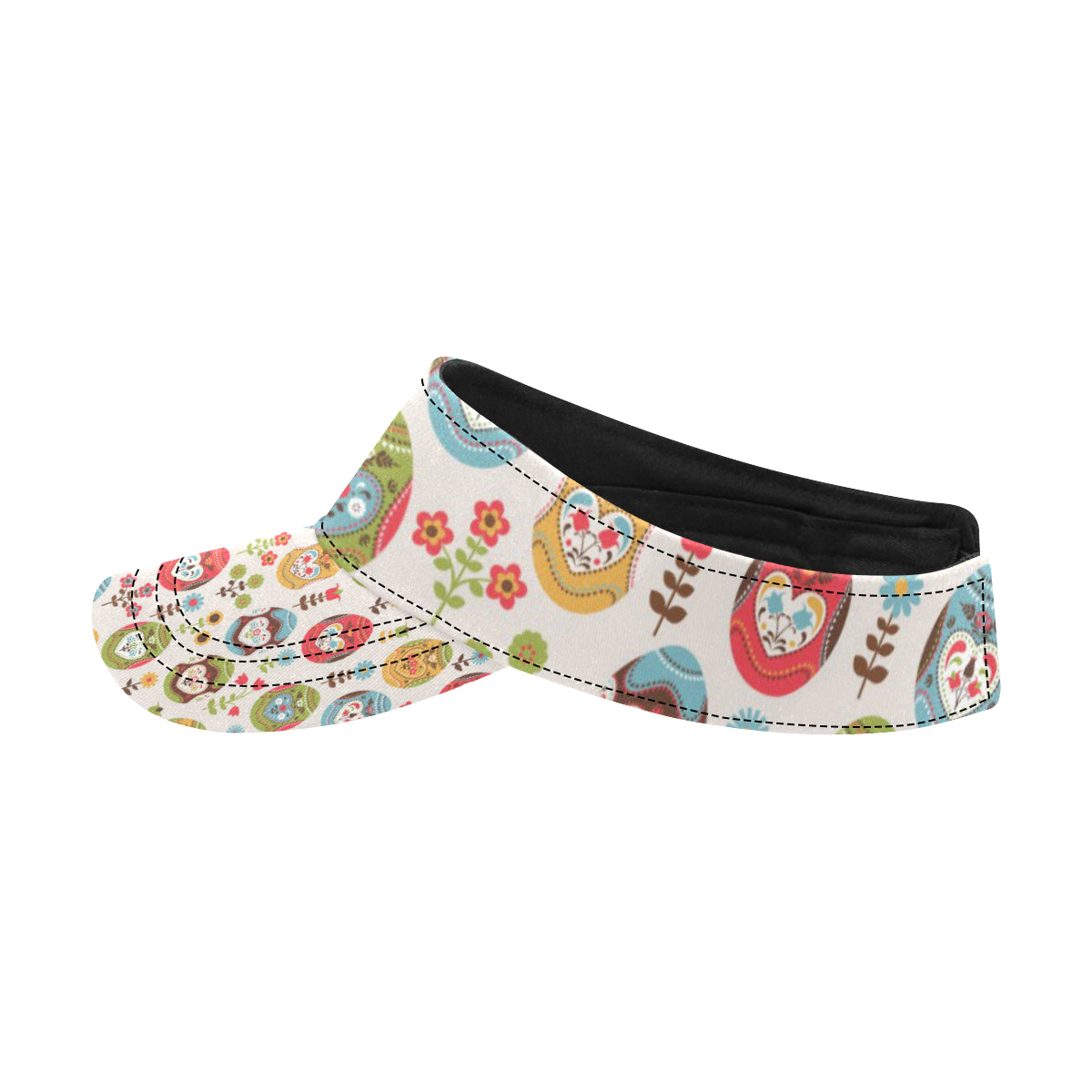 Easter Eggs Pattern Print Design RB011 Unisex Sun Visor