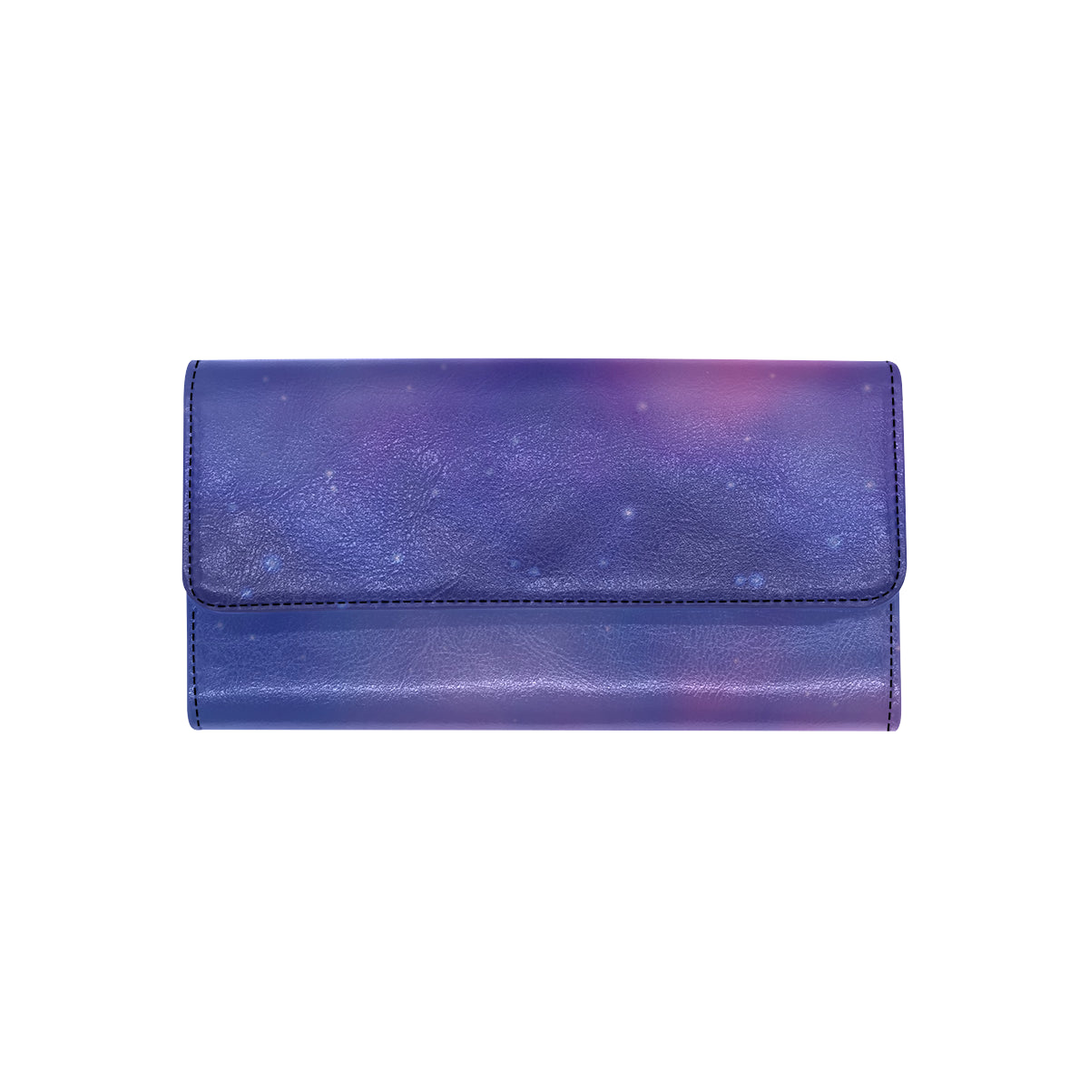 Nebula Pattern Print Design A05 Women's Trifold Wallet