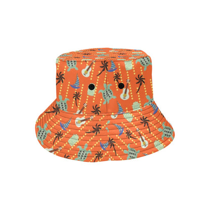 Ukulele Print Design LKS402 Unisex Bucket Hat