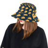 Taco Pattern Print Design TC04 Unisex Bucket Hat