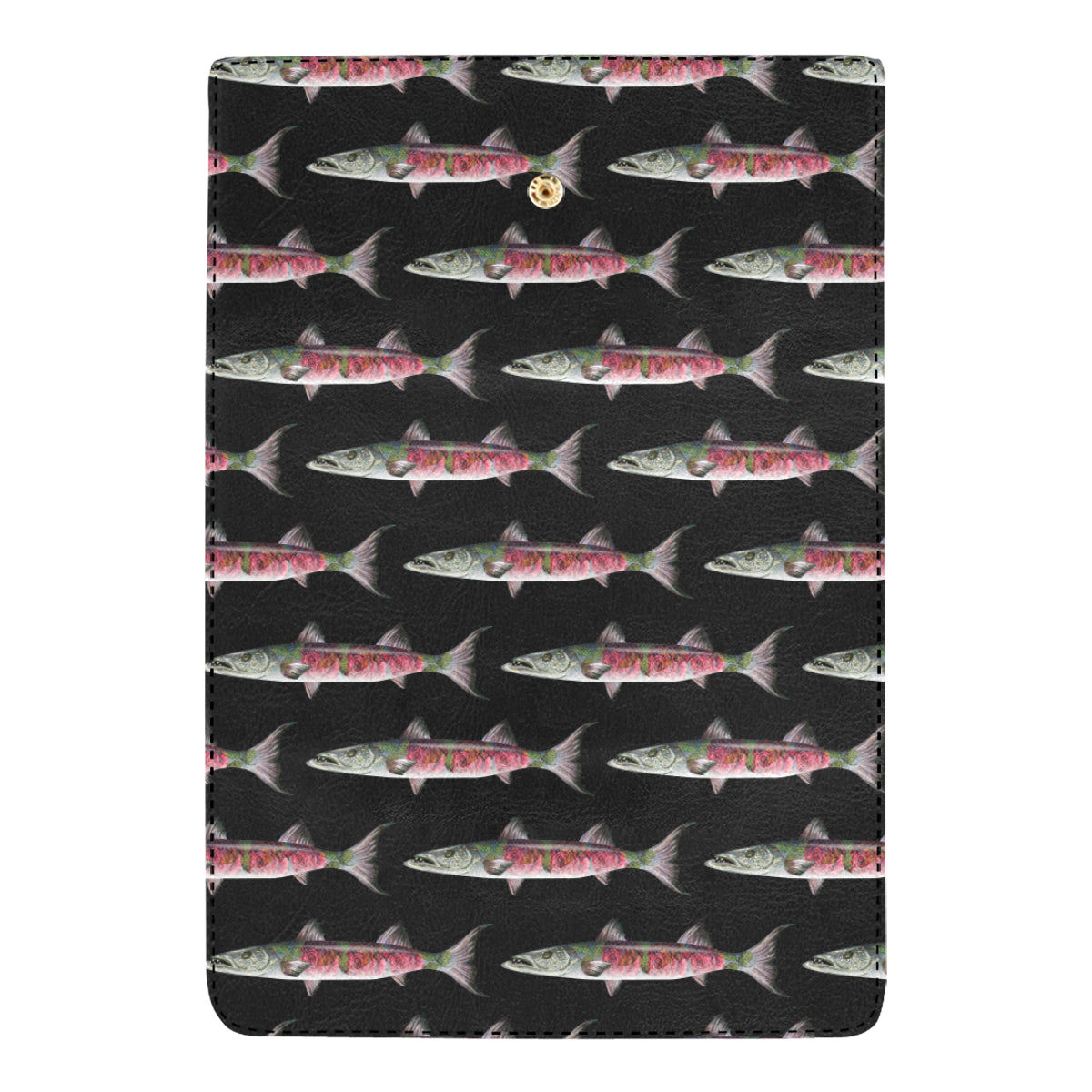 Barracuda Pattern Print Design 02 Women's Trifold Wallet