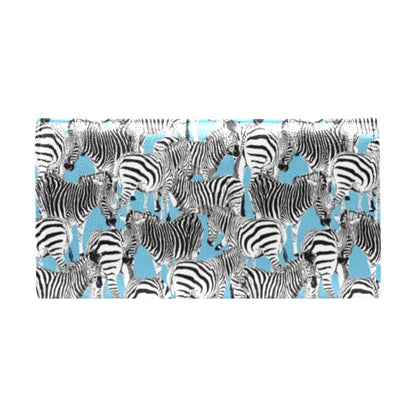 Zebra Print Design LKS305 Women's Trifold Wallet