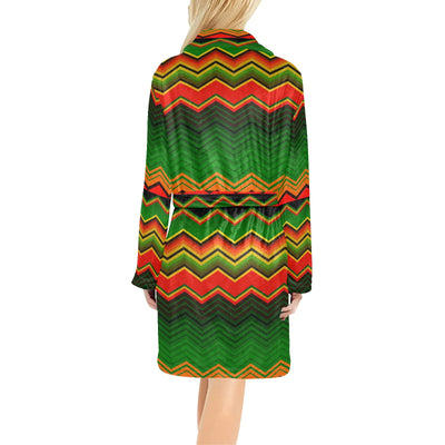 Serape Print Design LKS306 Women's Fleece Robe