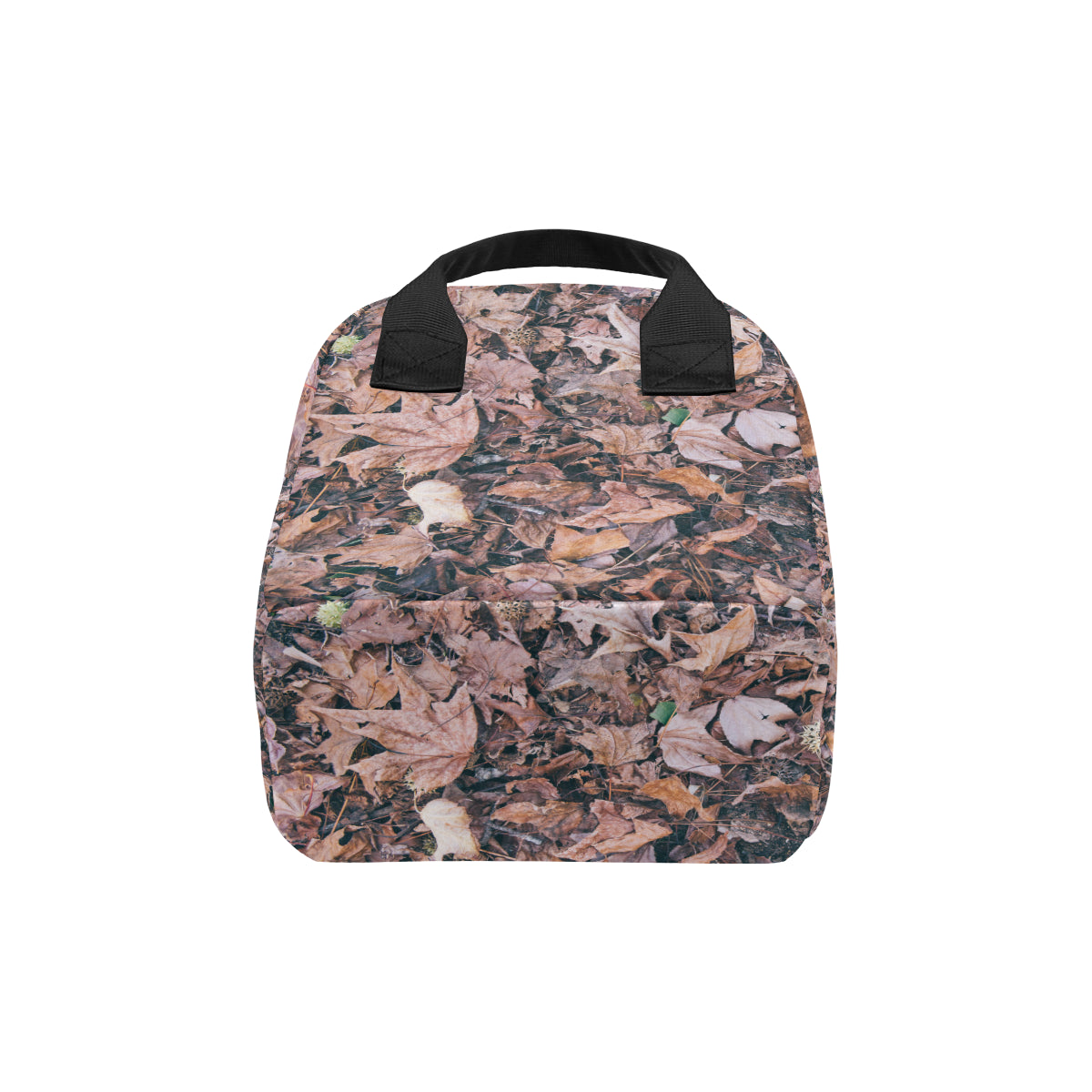 Camouflage Realistic Tree Leaf Print Insulated Lunch Bag