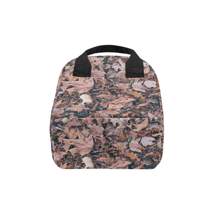 Camouflage Realistic Tree Leaf Print Insulated Lunch Bag