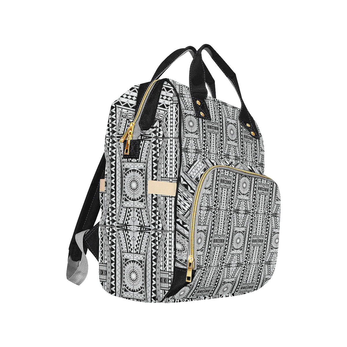Polynesian Tattoo Design Diaper Bag Backpack