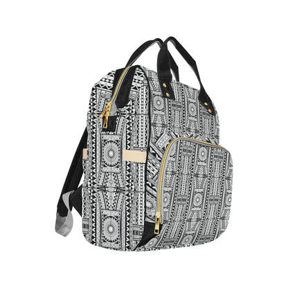 Polynesian Tattoo Design Diaper Bag Backpack