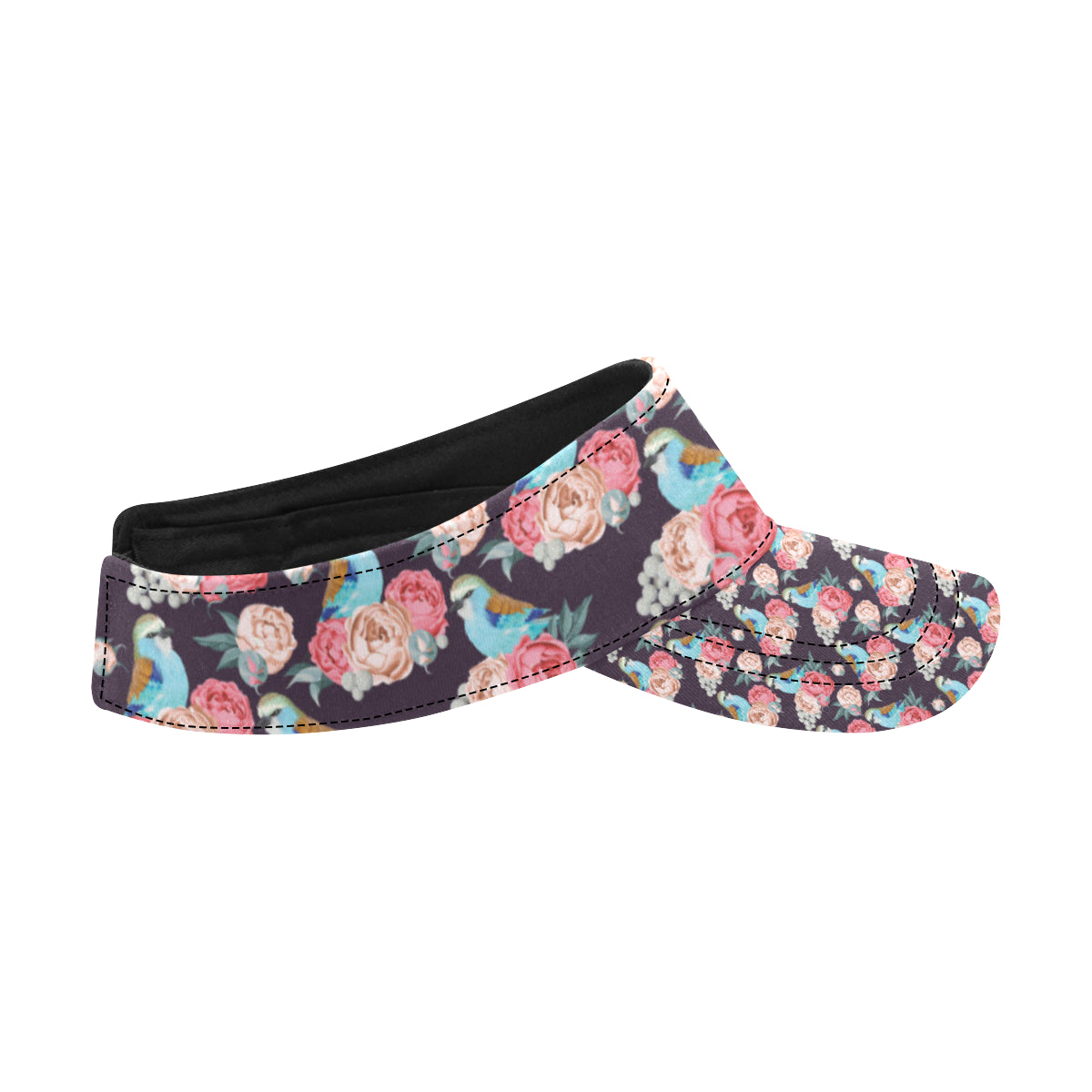 Bluebird Pattern Print Design 02 Unisex Sun Visor