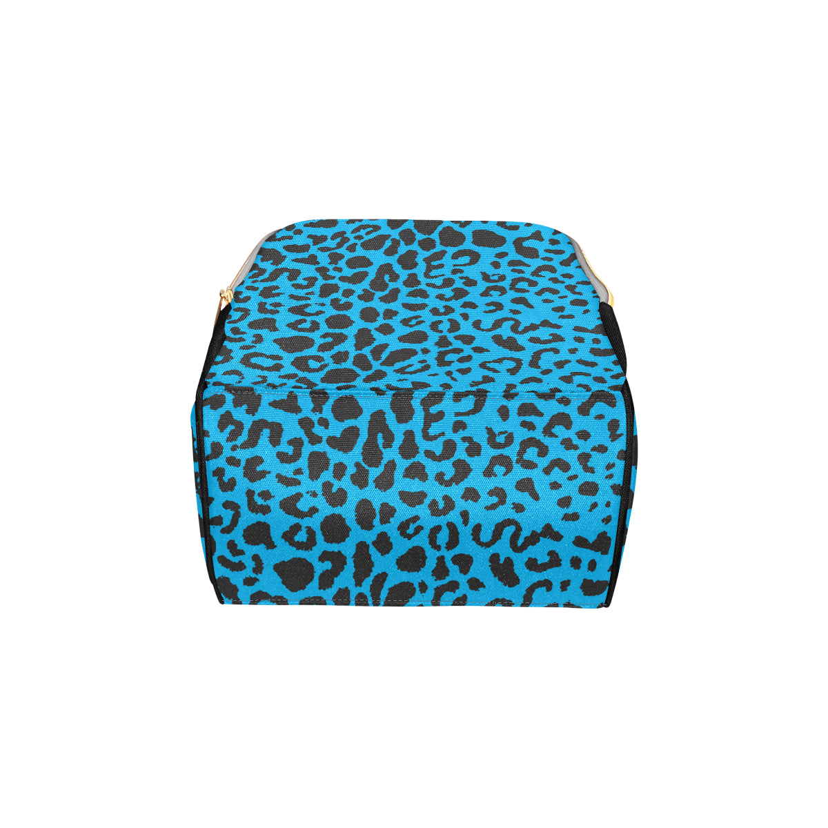 Cheetah Blue Print Pattern Diaper Bag Backpack