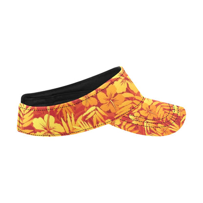 Hibiscus Summer Print Design LKS302 Unisex Sun Visor