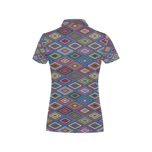 Southwestern Design Women's Polo Shirt