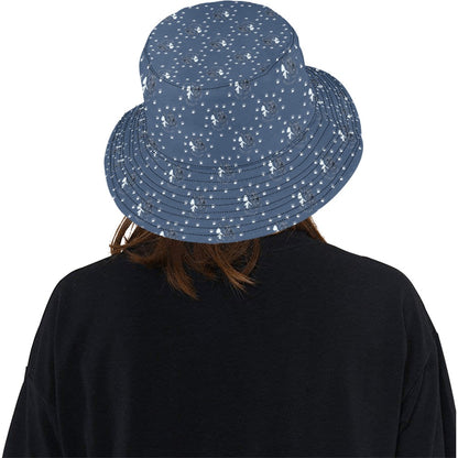Scottish Terriers Print Design LKS307 Unisex Bucket Hat