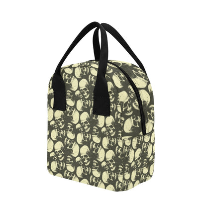 Skull Print Design LKS302 Insulated Lunch Bag