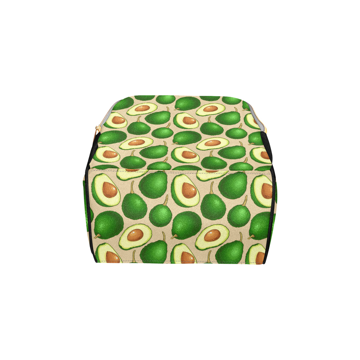 Avocado Pattern Print Design AC010 Diaper Bag Backpack