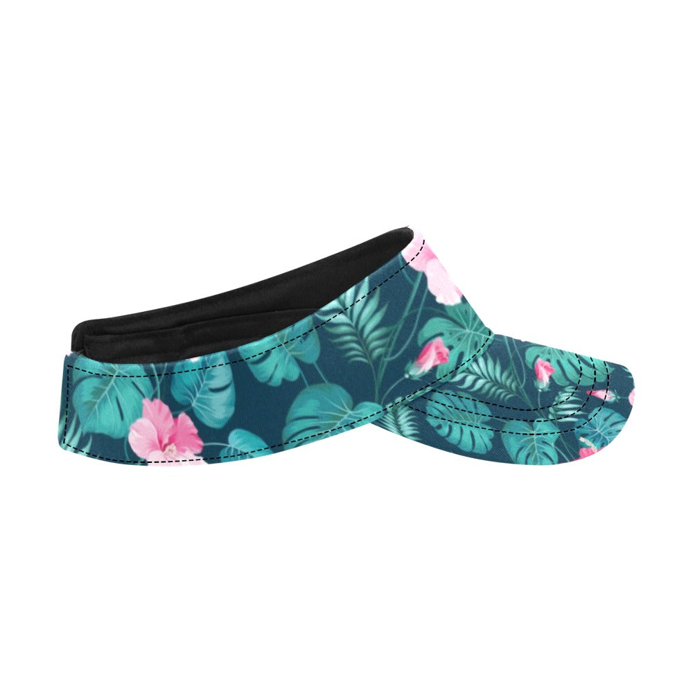 Summer Floral Print Design LKS301 Unisex Sun Visor