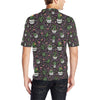 Cactus Pattern Print Design 03 Men Polo Shirt