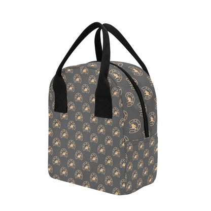 Horseshoe Print Design LKS306 Insulated Lunch Bag