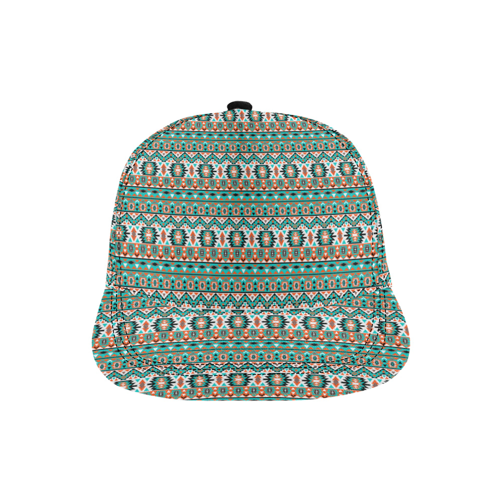 Indian Navajo Ethnic Themed Design Print Snapback Cap