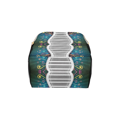 Piano Pattern Print Design 01 Diaper Bag Backpack