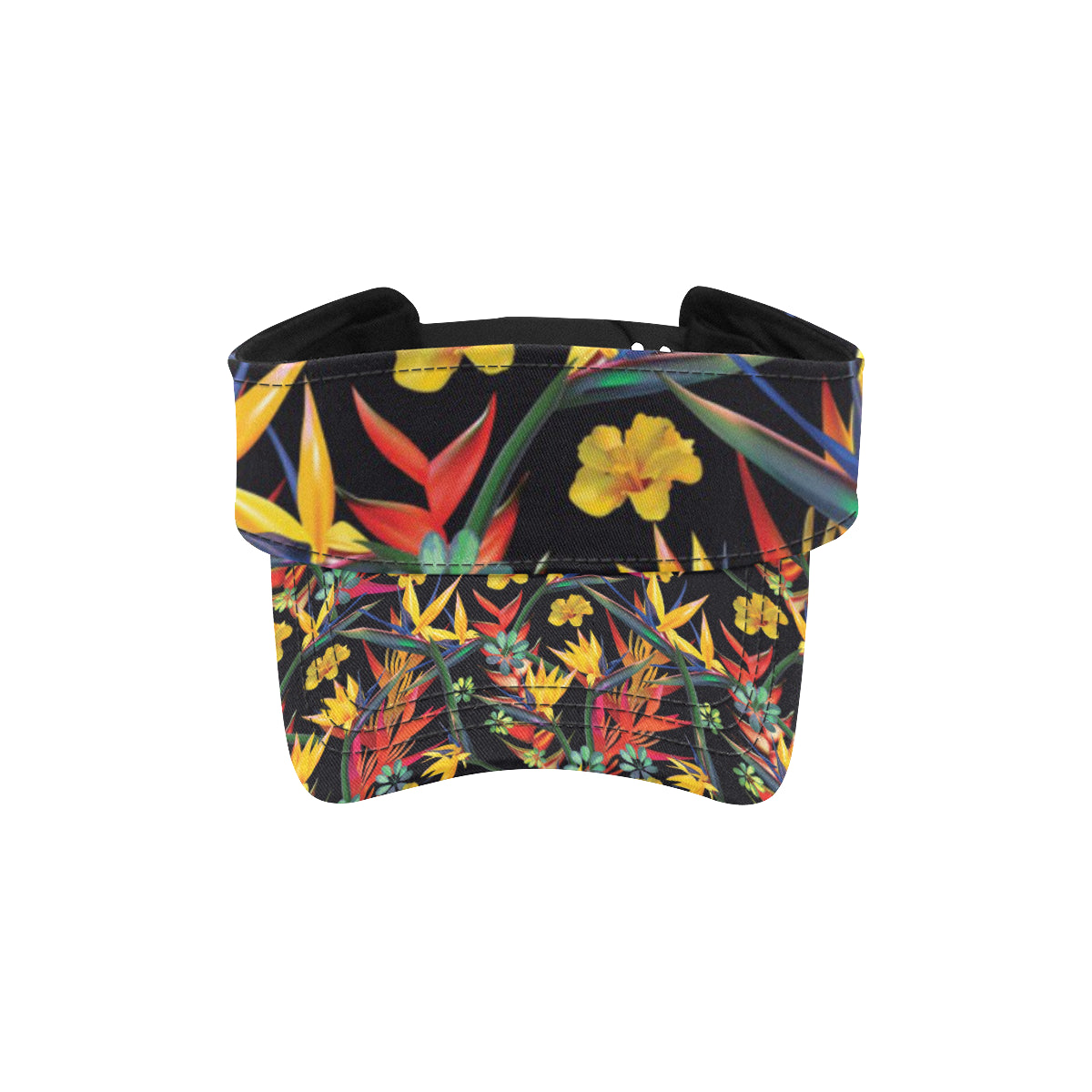 Bird Of Paradise Pattern Print Design BOP016 Unisex Sun Visor