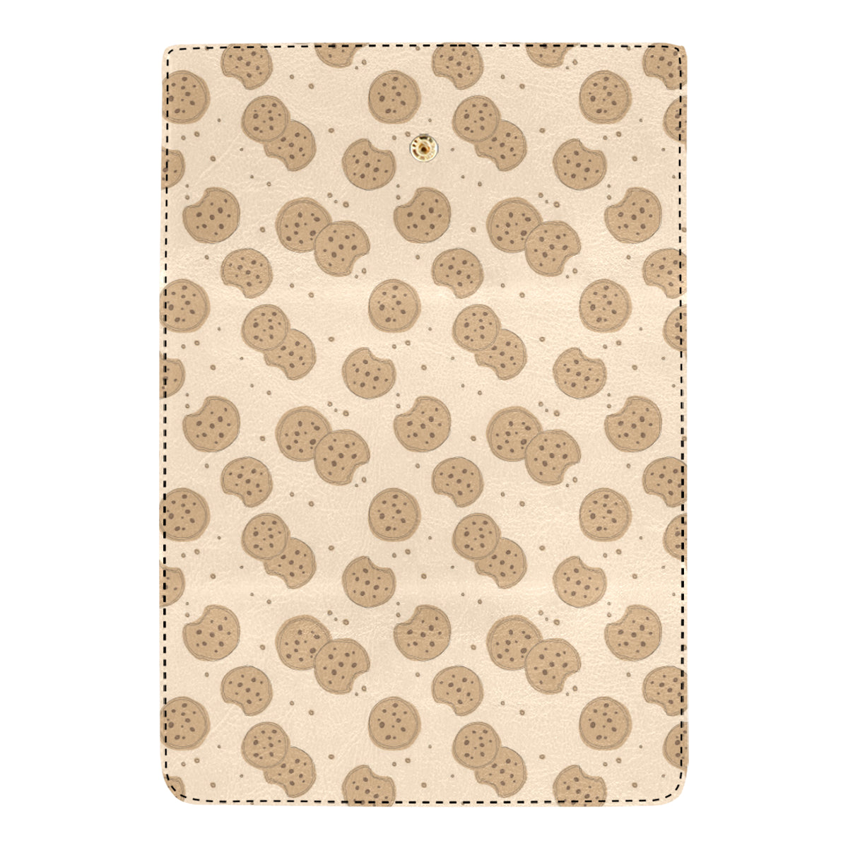 Biscuit Pattern Print Design 02 Women's Trifold Wallet