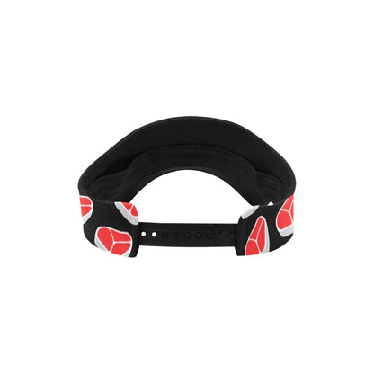 Steak Print Design LKS303 Unisex Sun Visor