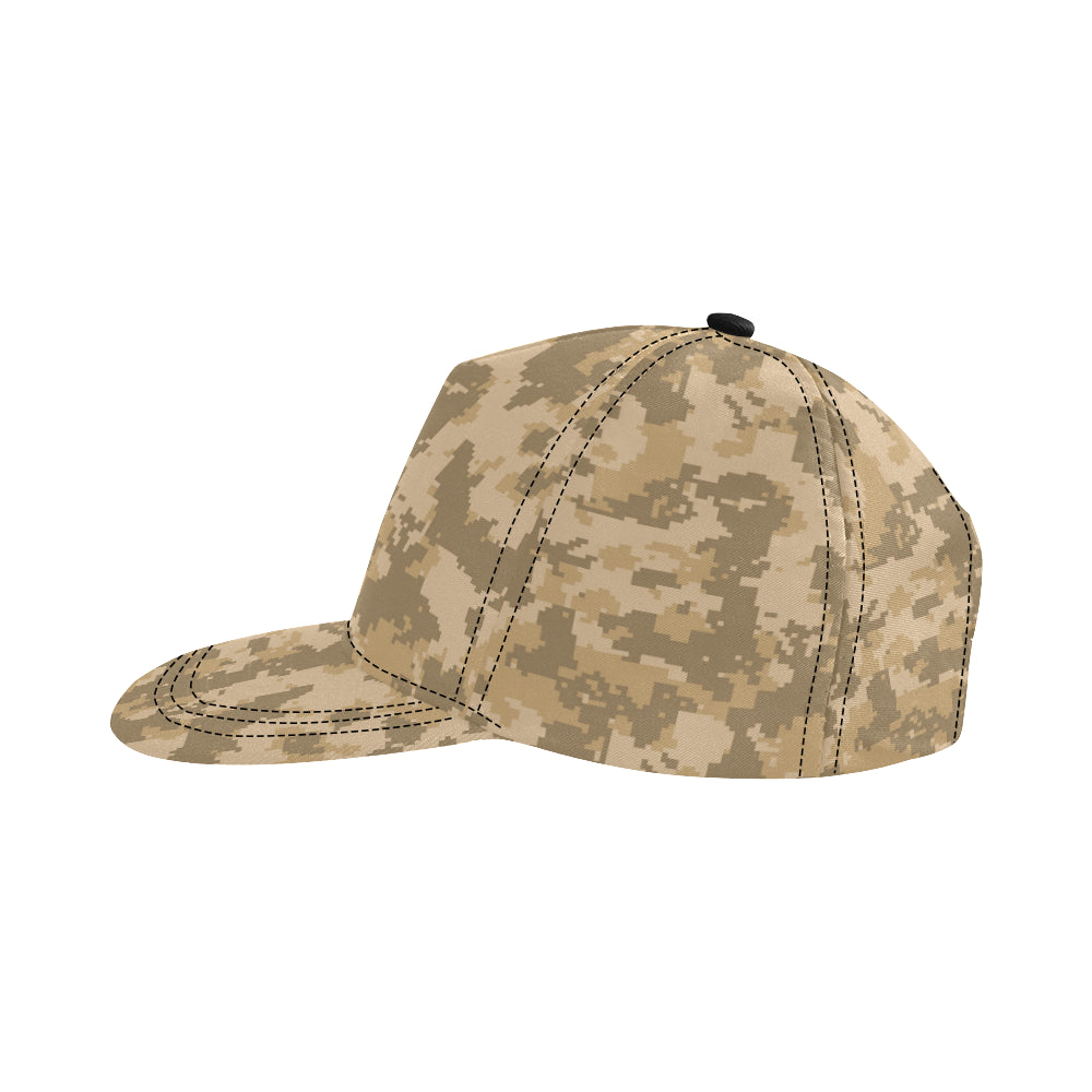 ACU Digital Desert Camouflage Snapback Cap