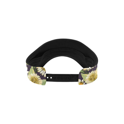 Daisy Vintage Print Pattern Unisex Sun Visor
