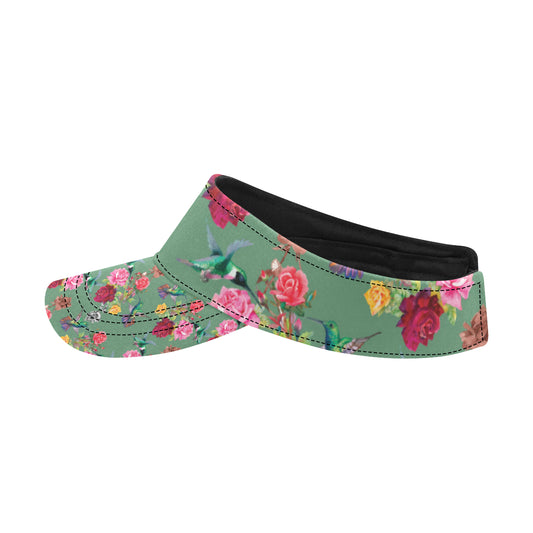 Hummingbird with Rose Themed Print Unisex Sun Visor