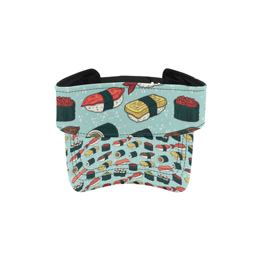 Sushi Pattern Design Unisex Sun Visor