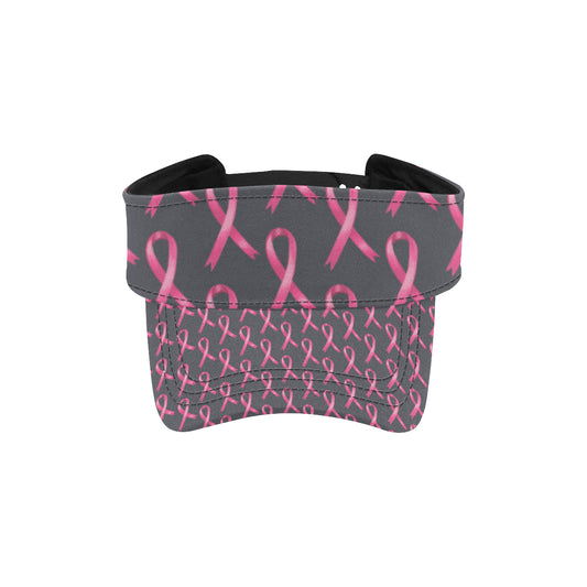 Breast Cancer Awareness Pattern Unisex Sun Visor