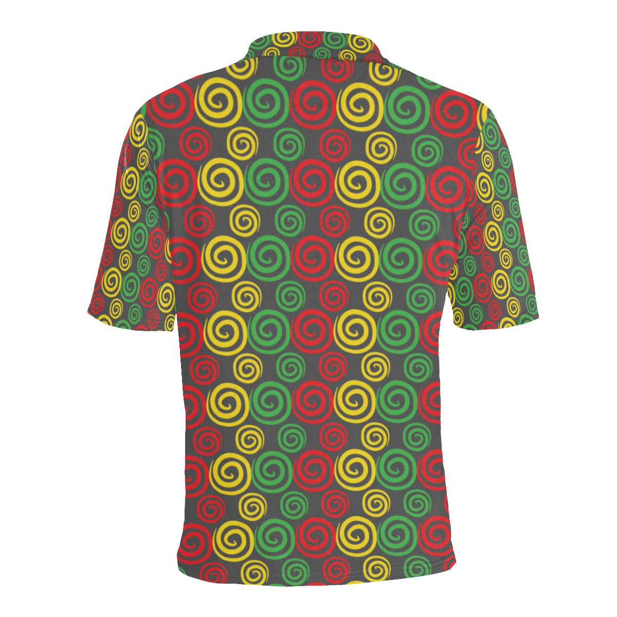 Rastafarian Pattern Print Design A05 Men Polo Shirt