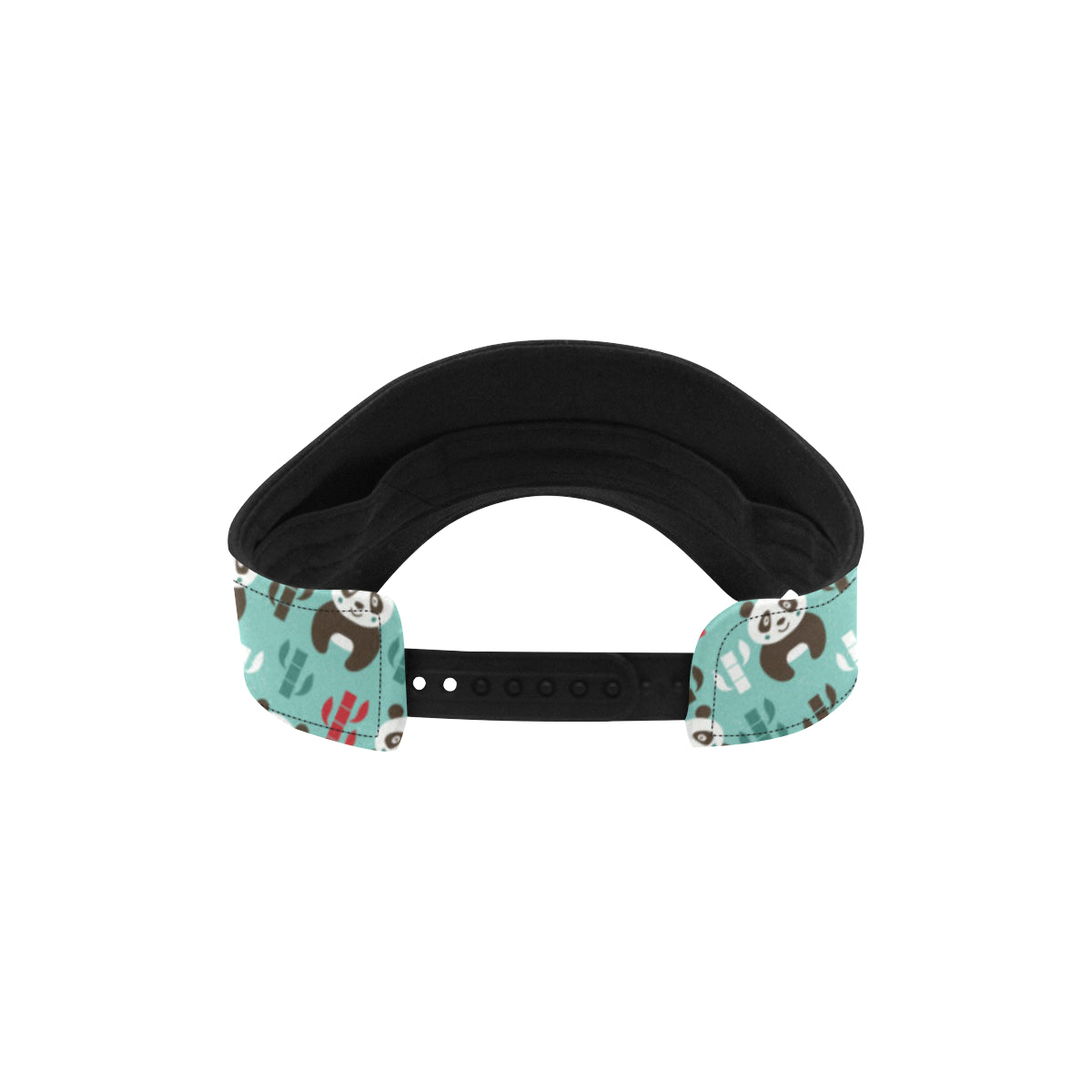 Panda Bear Cute Themed Print Unisex Sun Visor
