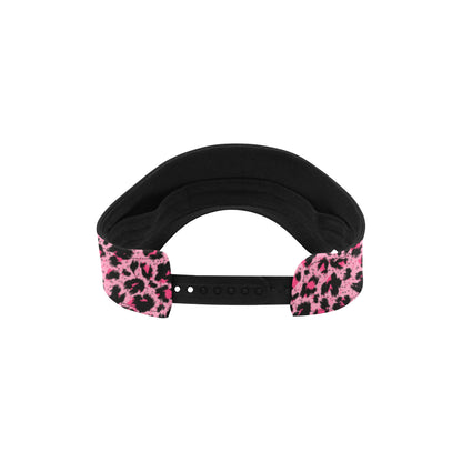 Cheetah Pink Pattern Print Design 01 Unisex Sun Visor