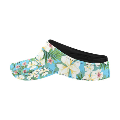 Plumeria Pattern Print Design PM028 Unisex Sun Visor