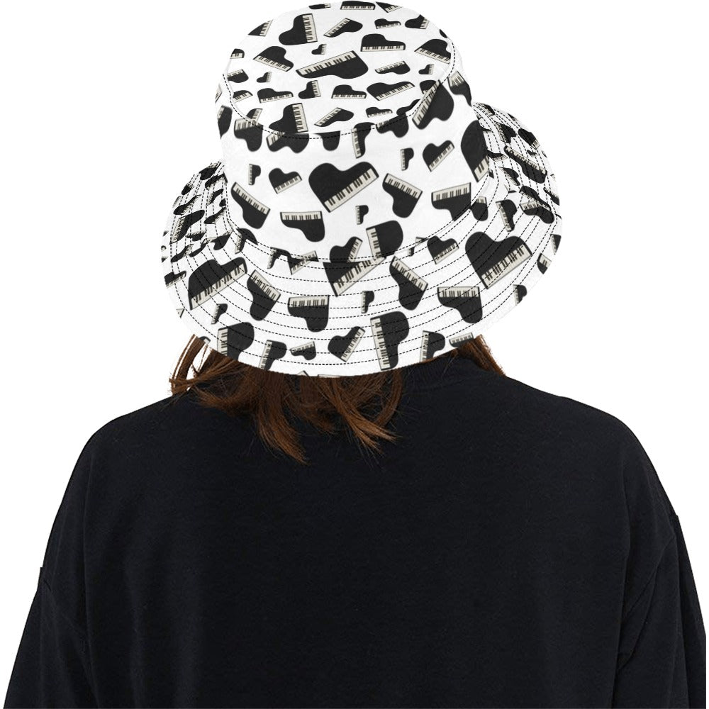 Piano Print Design LKS405 Unisex Bucket Hat