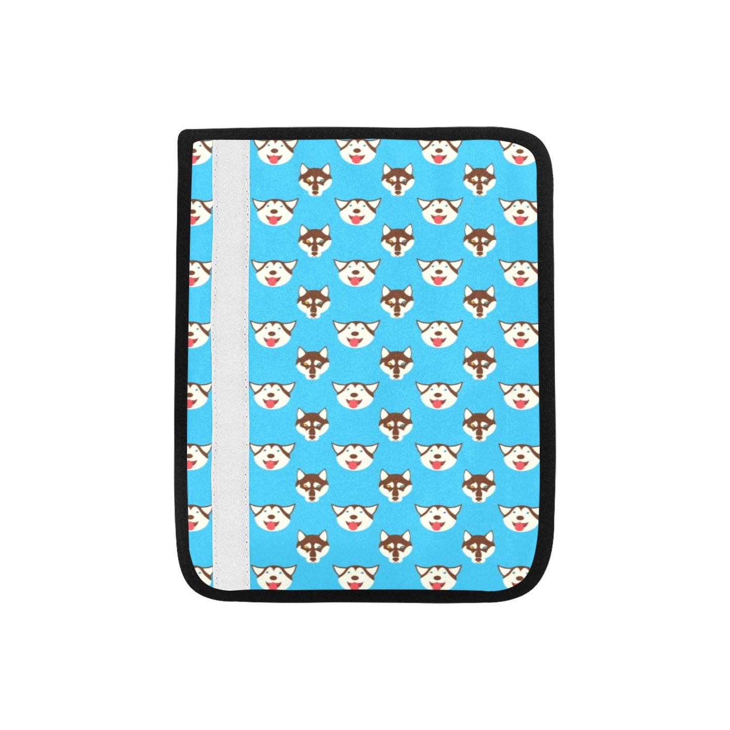 Siberian Huskies Print Design LKS306 Car Seat Belt Cover