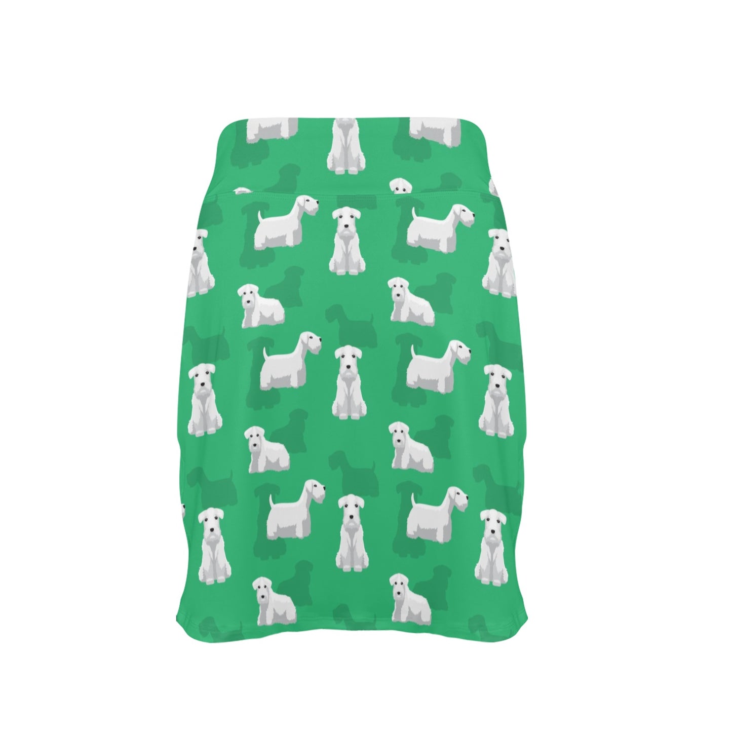 Sealyham Terriers Print Design LKS301 17" Golf & Pickleball Skort with Pockets