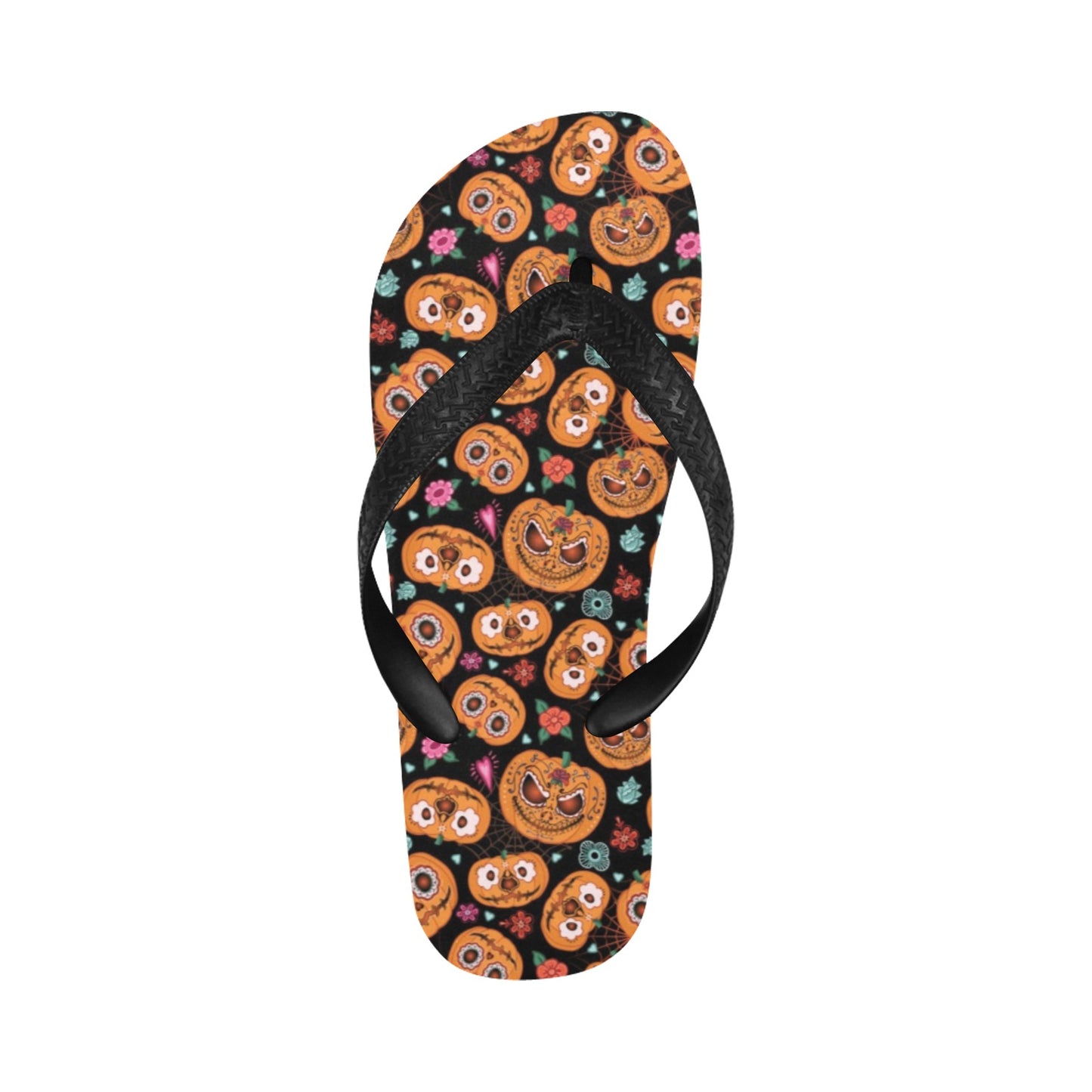 Halloween Print Design LKS402 Flip Flops
