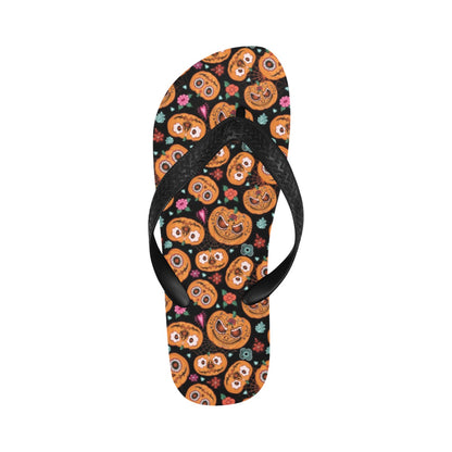 Halloween Print Design LKS402 Flip Flops