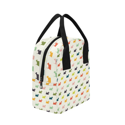 Scottish Terriers Print Design LKS305 Insulated Lunch Bag
