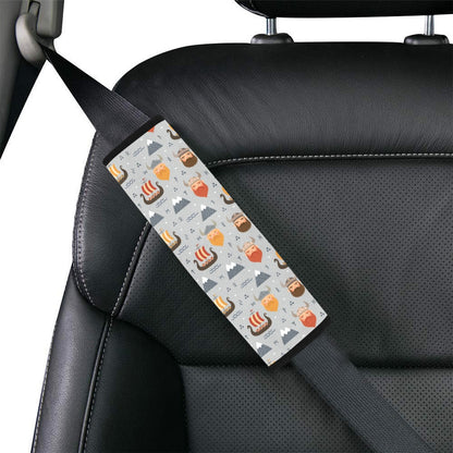 Vikings Print Design LKS307 Car Seat Belt Cover