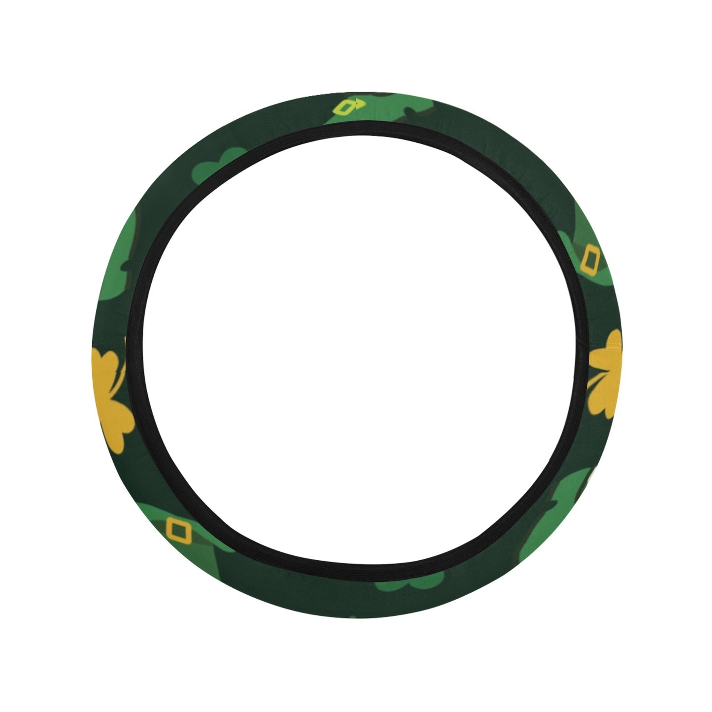 St Patricks Day Print Design LKS306 Steering Wheel Cover with Elastic Edge